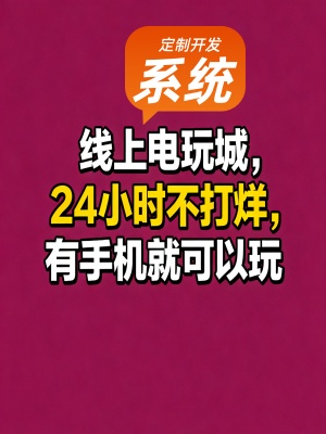 线上电玩城系统开发与代理服务