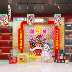 Chinese-Style Claw Machine Store Case